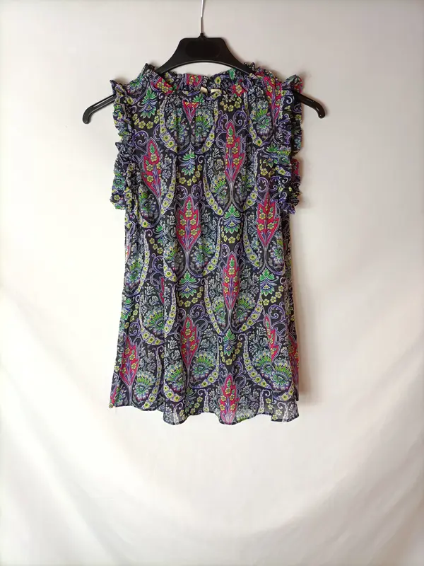 GAP. Top semitransparente estampado. T XS