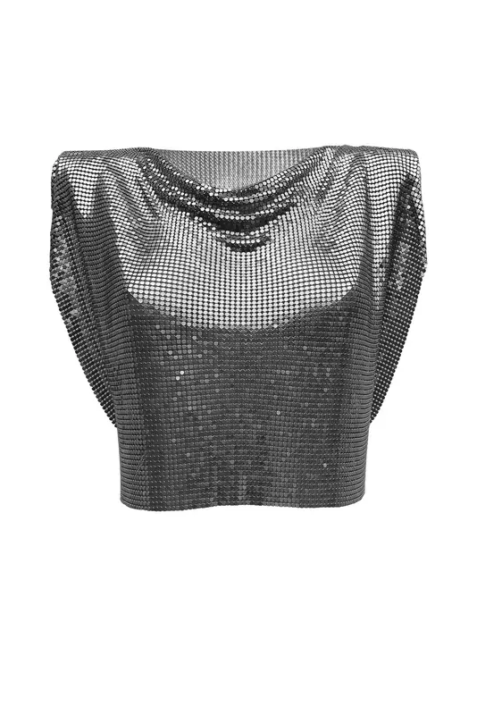 Gia Top - Gunmetal