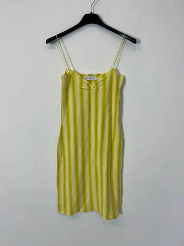 GIMAGUAS. Vestido corto estampado. T M