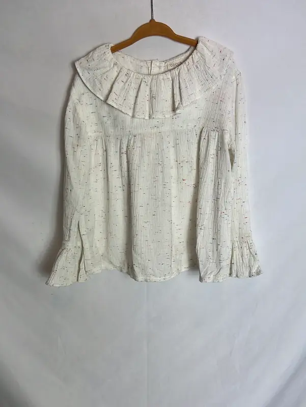 GOCCO. Blusa hilos colores. T 5-6años