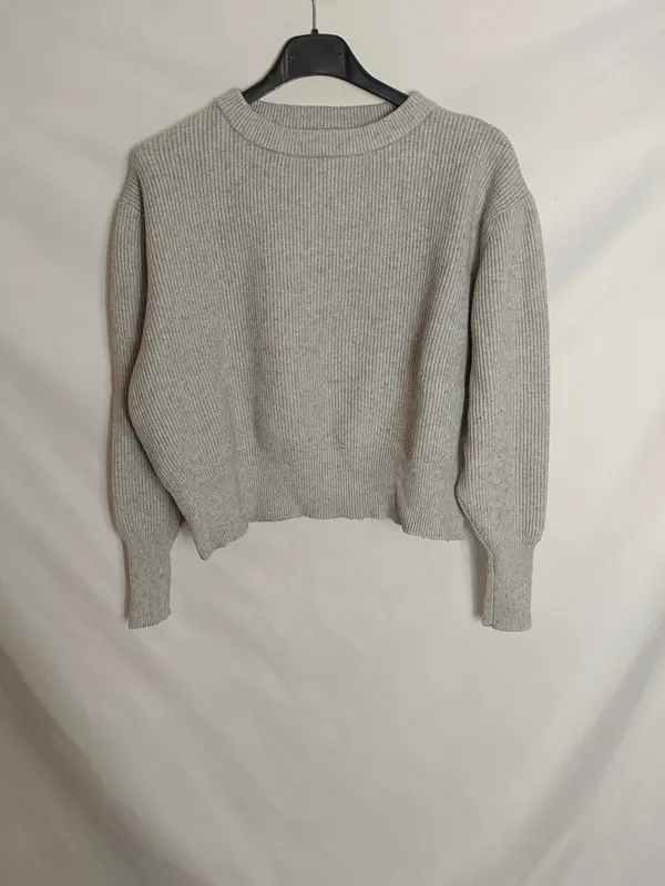 GOCCO. Jersey gris canalé T.13-14 años