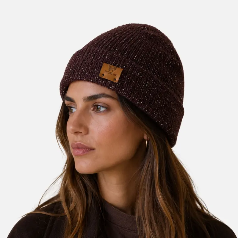 Gorro de punto lurex - Systemaction