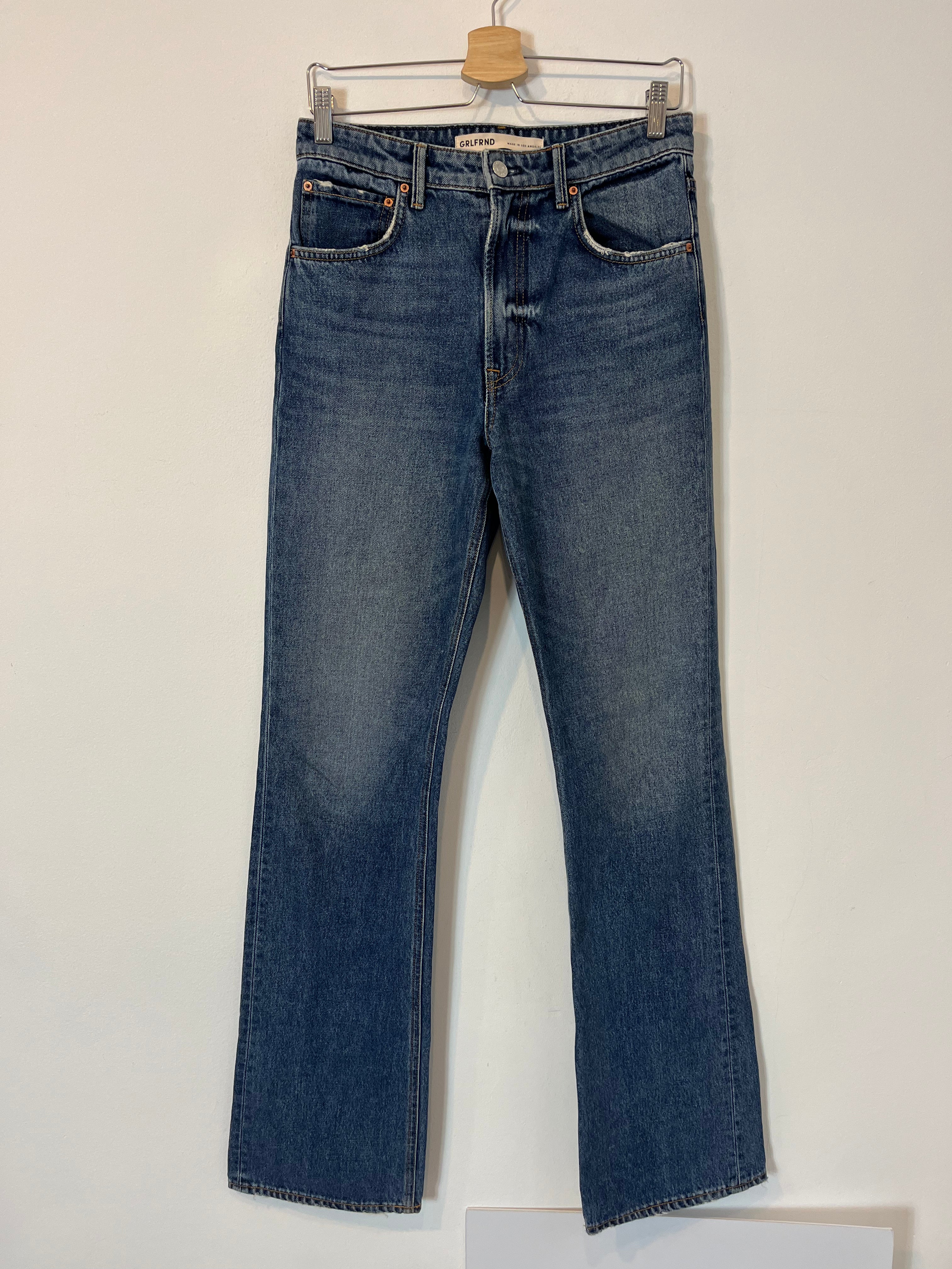 GRLFRND. Pantalón ancho vaquero T.38