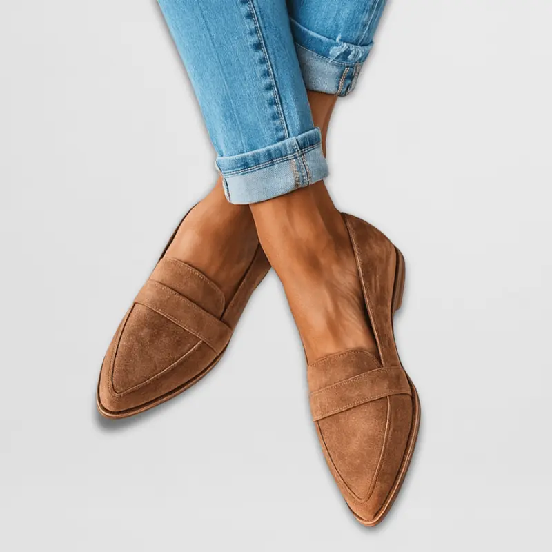 Helen | Chaussures orthopédiques en daim doux