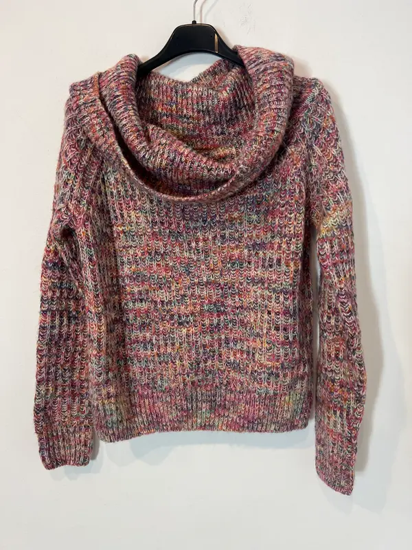 HIGH SPIRITS. Jersey cuello alto multicolor T.s