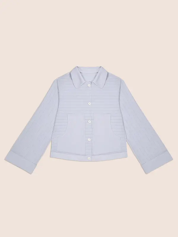 Hunter Striped Blue Shirt