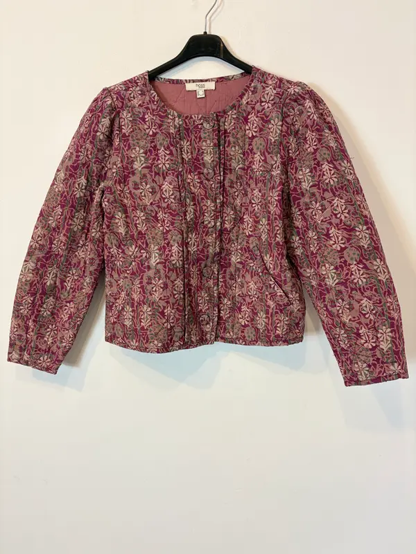 INTROPIA. Chaqueta acolchada estampada. T XS