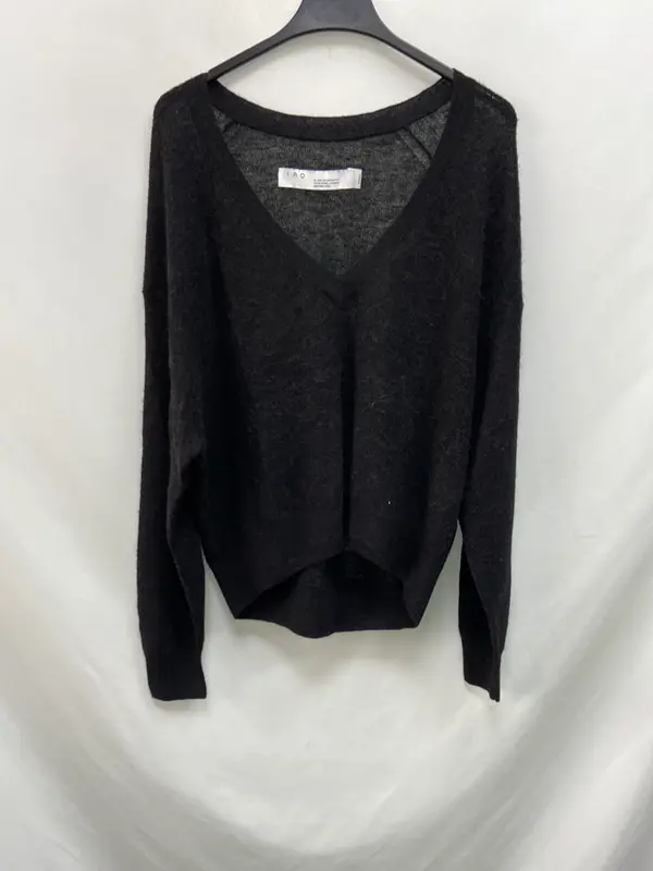 IRO. Jersey negro alpaca