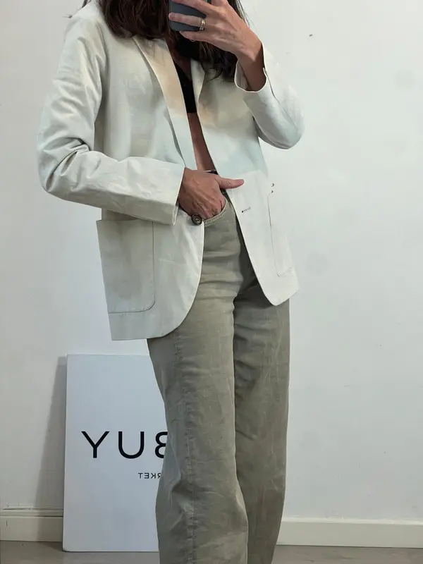 ISABEL MARANT ÉTOILE. Blazer ligera algodón