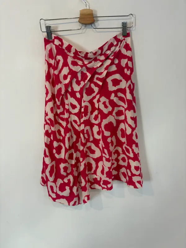ISABEL MARANT. Falda midi seda estampada