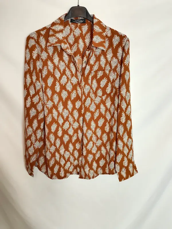 IT HIPPIE. Blusa teja hojas T.u(s)