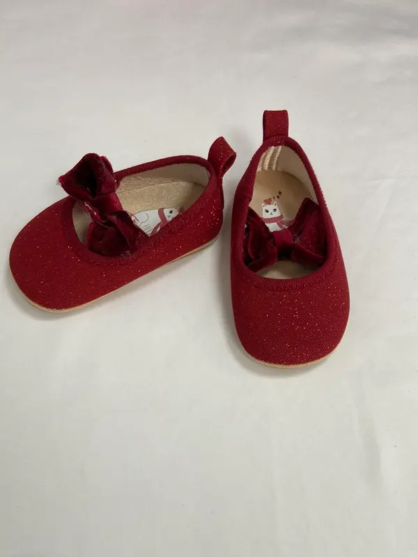 J&M.Bailarinas lazo burdeos T.9 meses