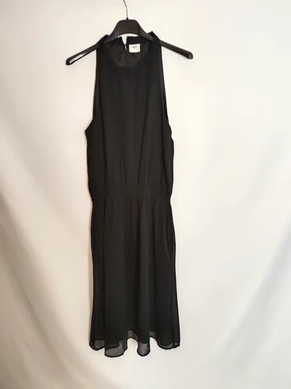 JACQUELINE DE YONG. Vestido fluido negro T.40