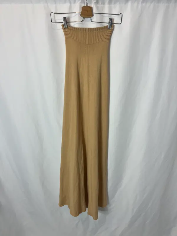 JACQUEMUS. Falda punto leging interior canalé. T 36