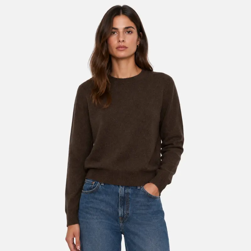 Jersey básico de punto de cuello redondo – Freequent
