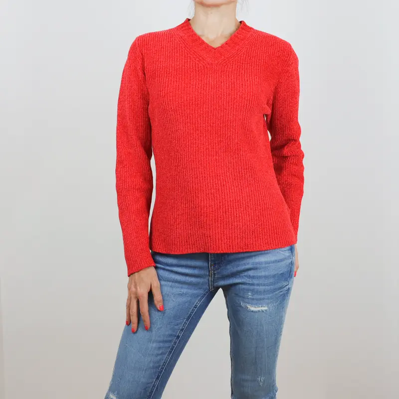Jersey de pico Rojo