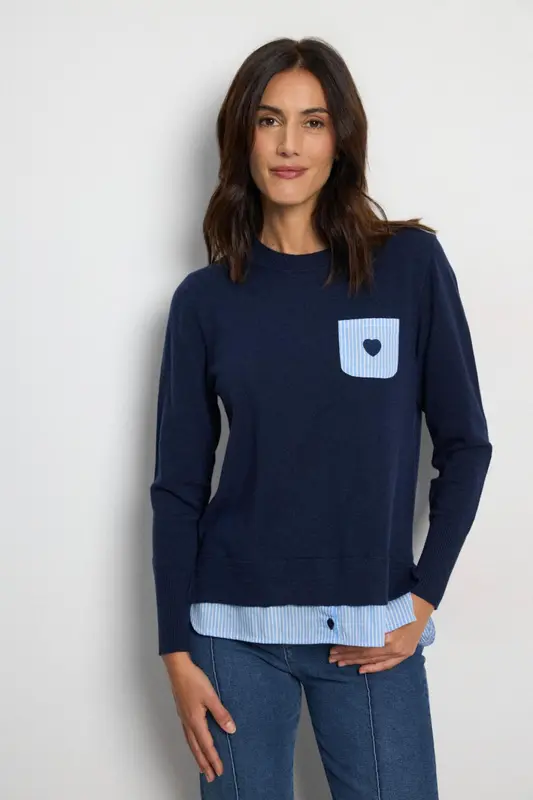 Jersey Teora Azul Marino