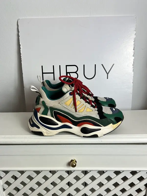 JESSICA BUURMAN. Zapatillas deportivas multicolor.  T 38.Tara)