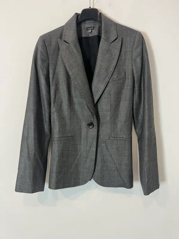 JOSEPH. Blazer gris lana