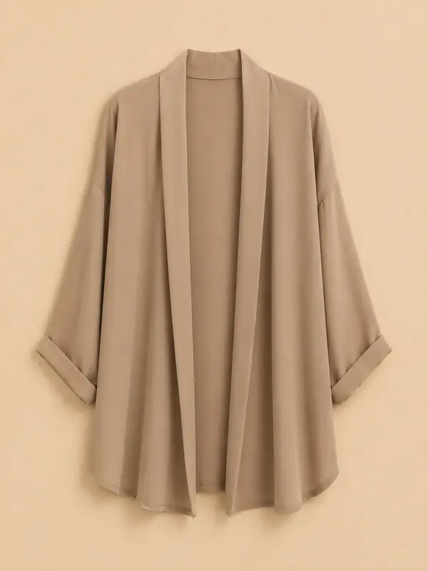Kimono Beige Topo Trapio