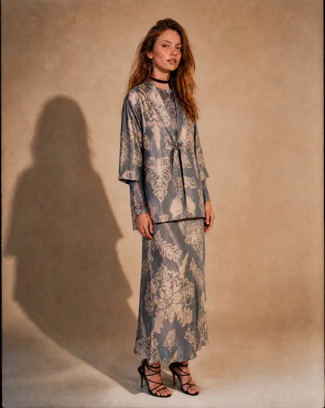 KIMONO CORTO EST. LUCI