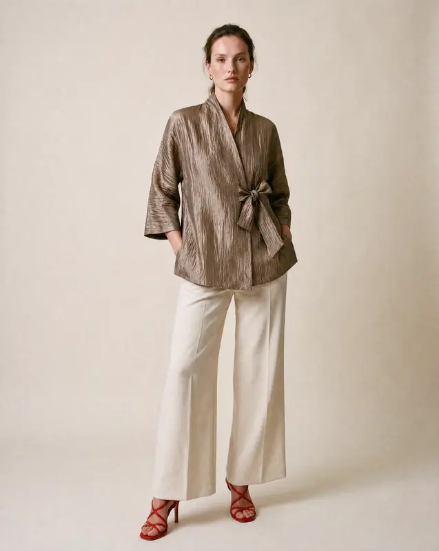 KIMONO SATINADO