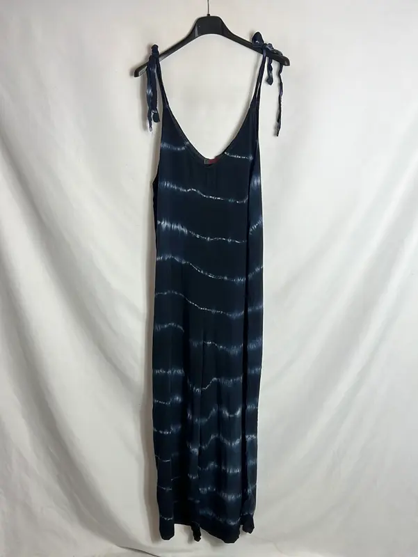 KUK. Mono azul pata ancha tie dye. TU(s)