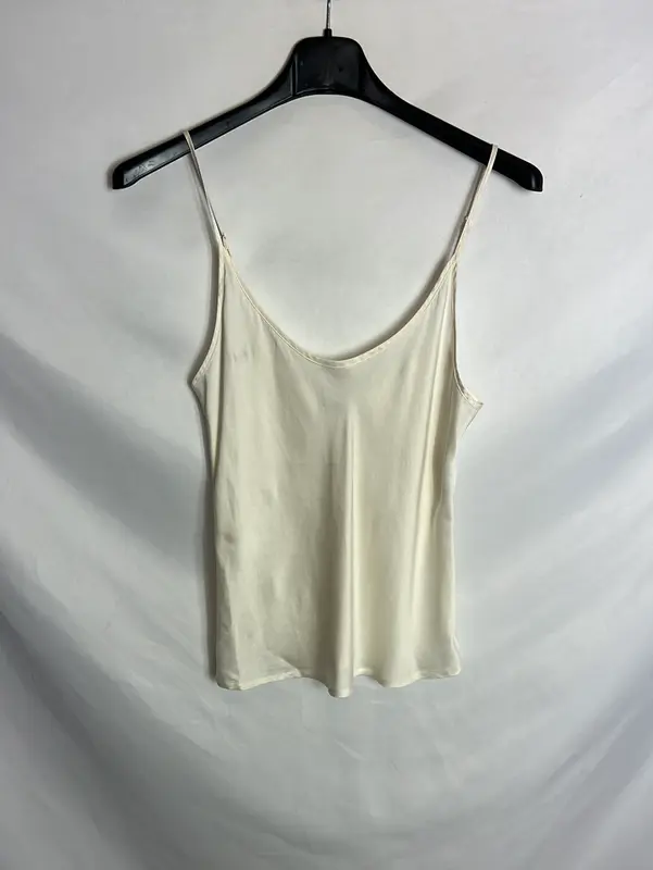 LA PERLA. Top color crudo satinado. T 1 (s)