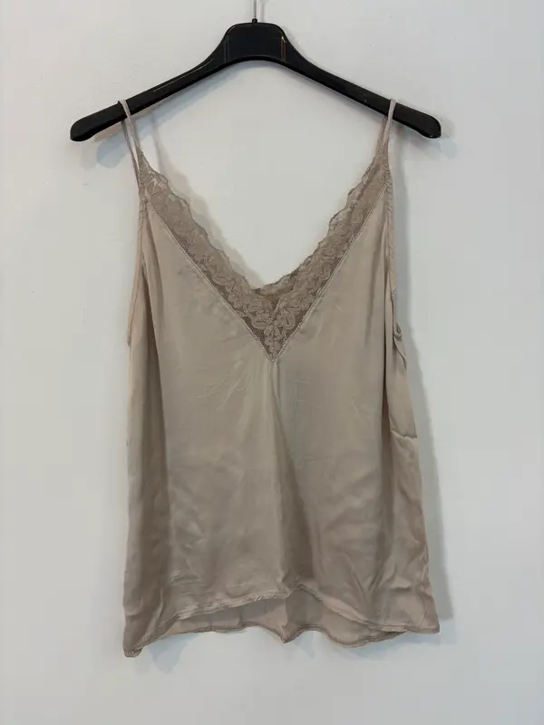 LAB. Top lencero beige. T M