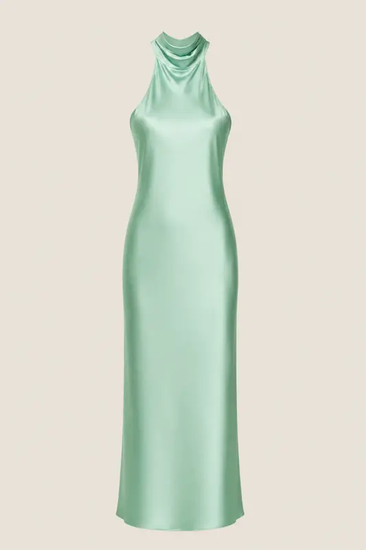 Lana Vestido De Fiesta Mint