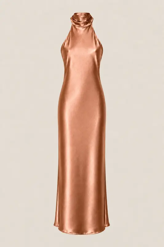 Lana Vestido De Fiesta Nude