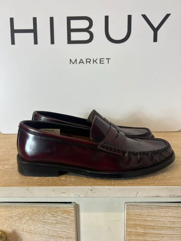 LATOUCHE. Mocasín burdeos piel. T 38