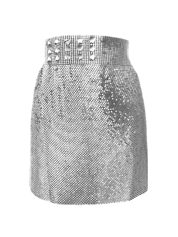 Lila Skirt - Silver