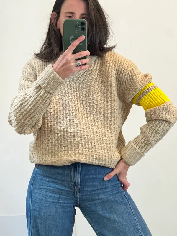 LOEWE. Jersey beige lana