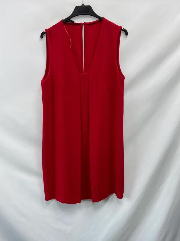 MANGO.Vestido corto rojo T.M