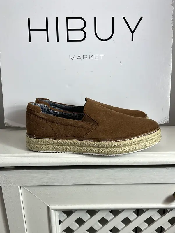 MASSIMO DUTTI. Zapatos piel esparto T.37