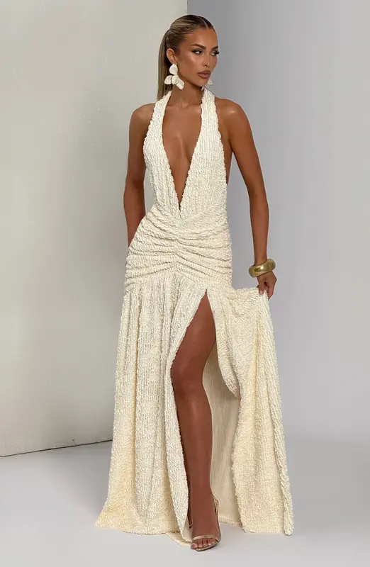 MAXIVESTIDO MINERVA - MARFIL