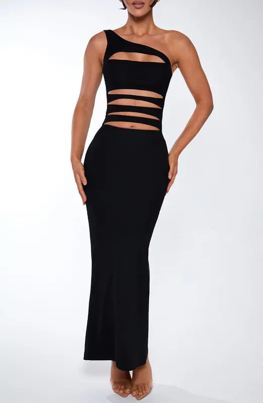 MAXIVESTIDO PHOENIX - NEGRO