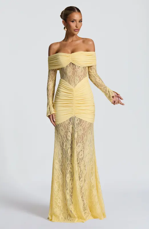 MAXIVESTIDO SAULINE - LIMÓN