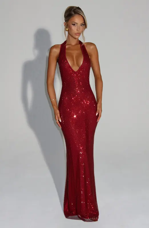 MAXIVESTIDO STARLA - VINO