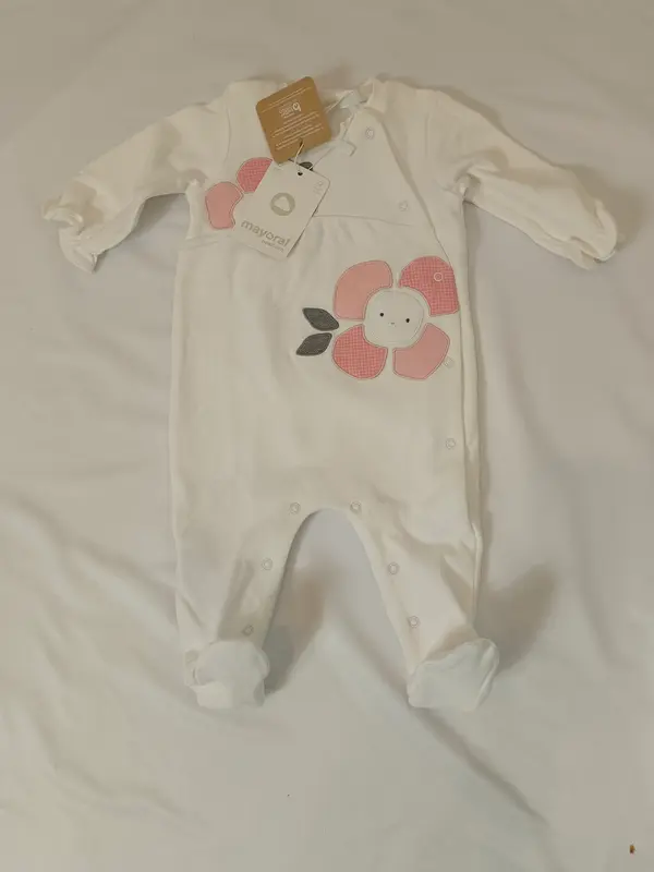 MAYORA. Pijama bebe invierno T.2/4 meses