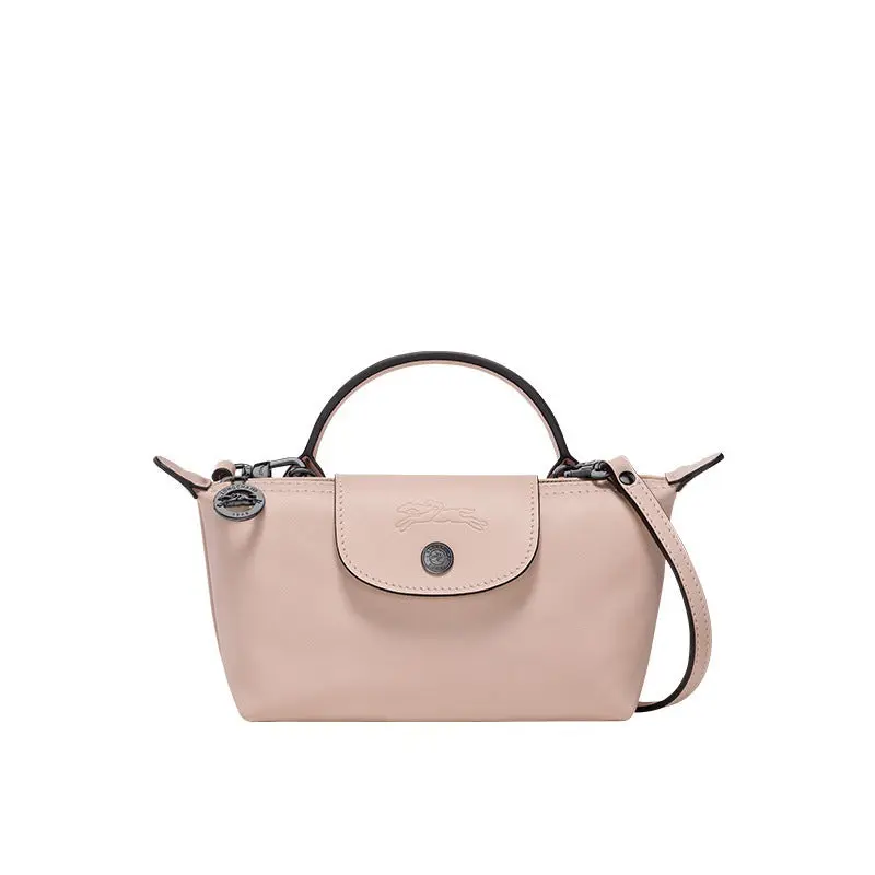 MINI BOLSO PARISIEN DE PIEL - ROSA CUARZO