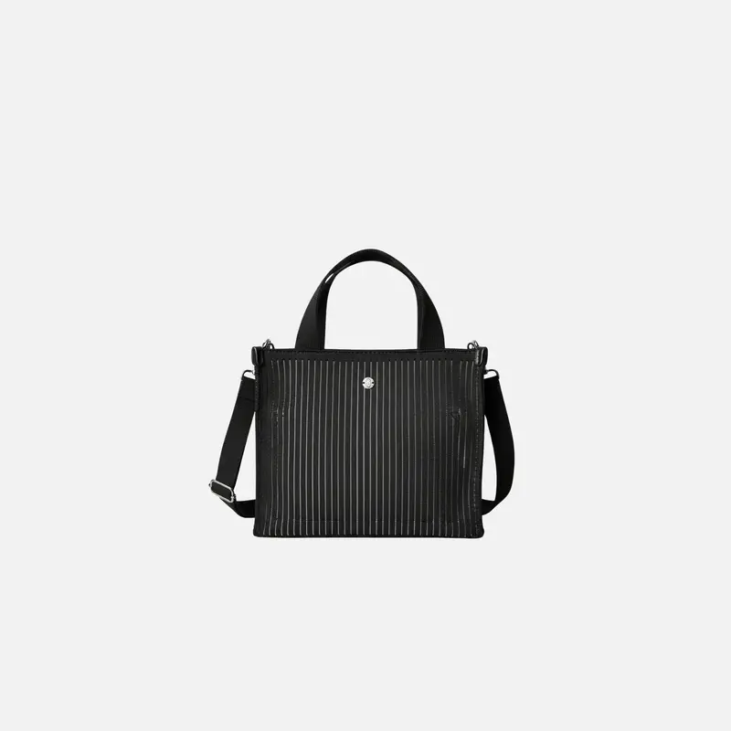 Mini bolso shopper punto negro - Surkana