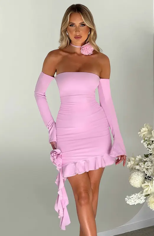 MINIVESTIDO ALIX - ROSA