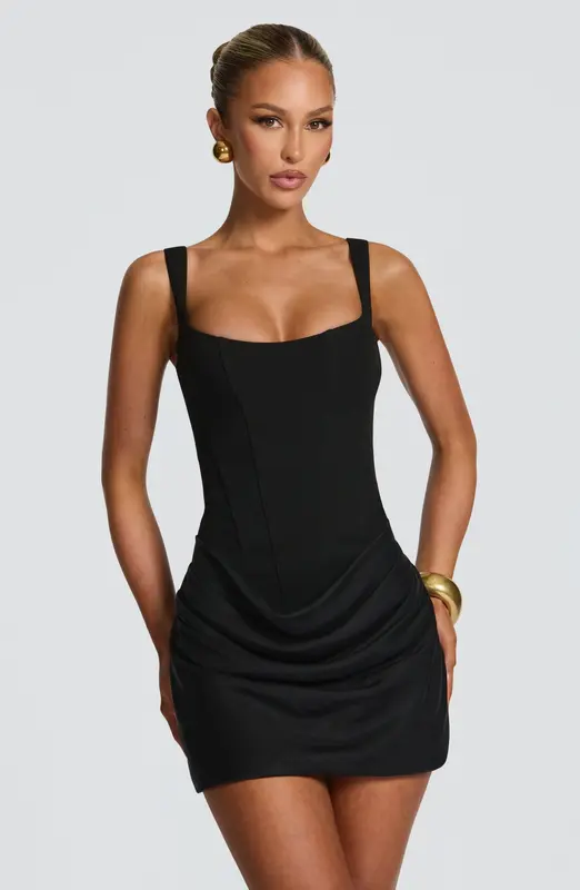 MINIVESTIDO CORNELIA - NEGRO