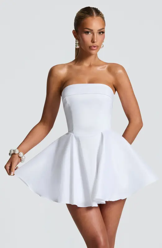 MINIVESTIDO DIONNE - MARFIL