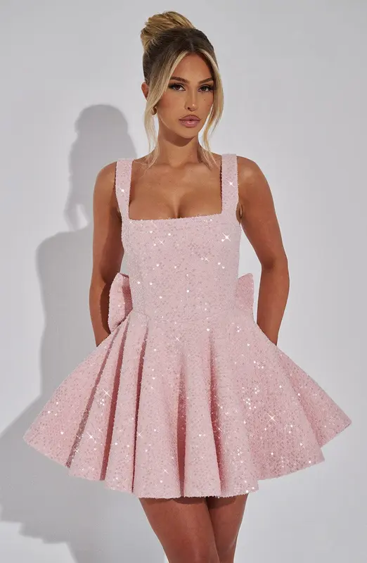 MINIVESTIDO DOROTHY - ROSA PALO