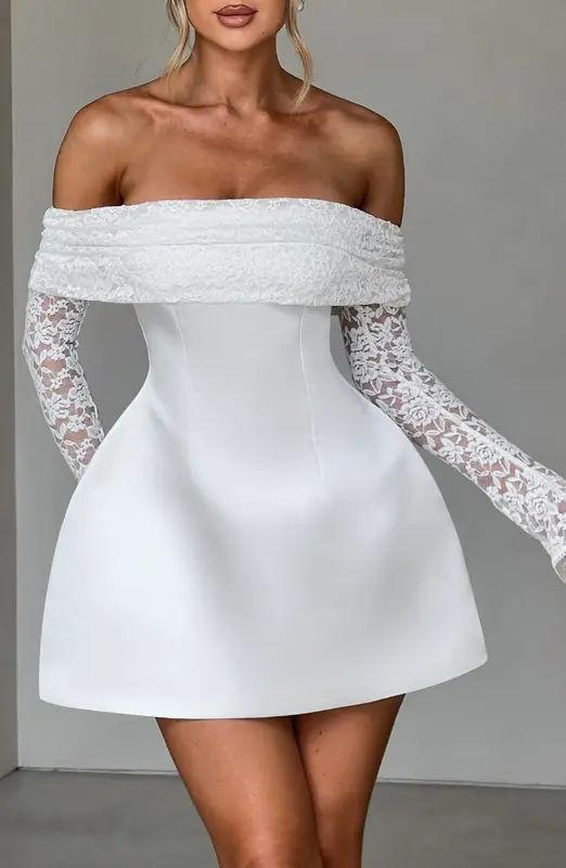 MINIVESTIDO GEORGIANNA - MARFIL