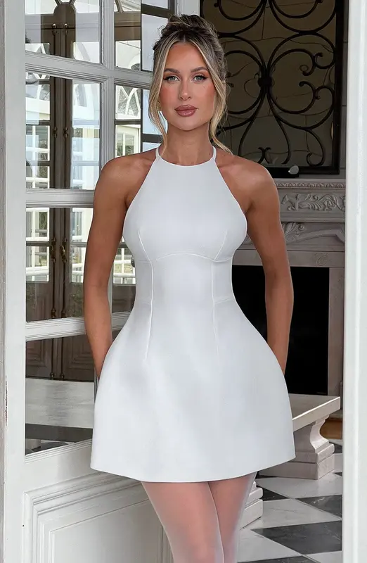MINIVESTIDO JAYNE - MARFIL