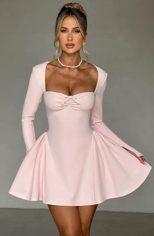 MINIVESTIDO MEGAN - ROSA EMOCIONANTE